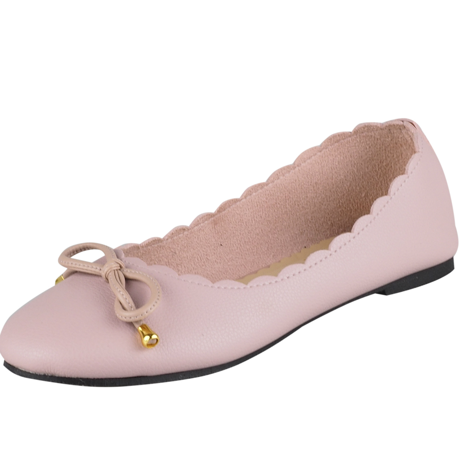 ballerina shoes with ribbon
